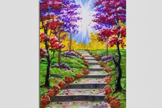 Paint Nite: Stairway to Autumn